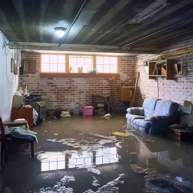 Flooded Basement Cleanup in Tulare County, CA